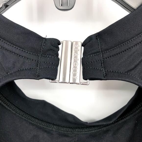 SEAFOLLY COLLECTIVE Women's One Piece Swimsuit US 14 Black Cap Sleeve NWT - Picture 9 of 16